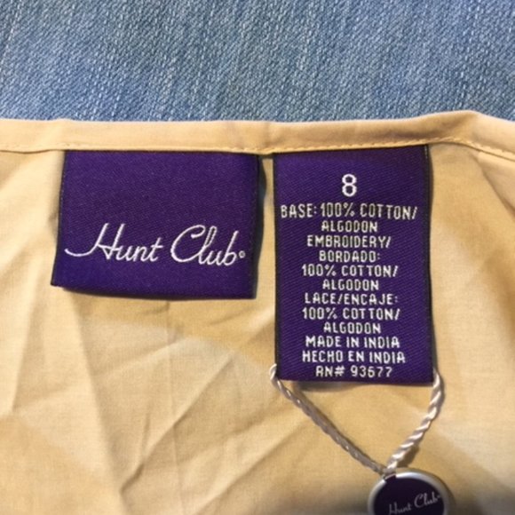 Hunt Club Women's Prairie Ruffle Skirt Maxi Size 8 - Picture 7 of 7